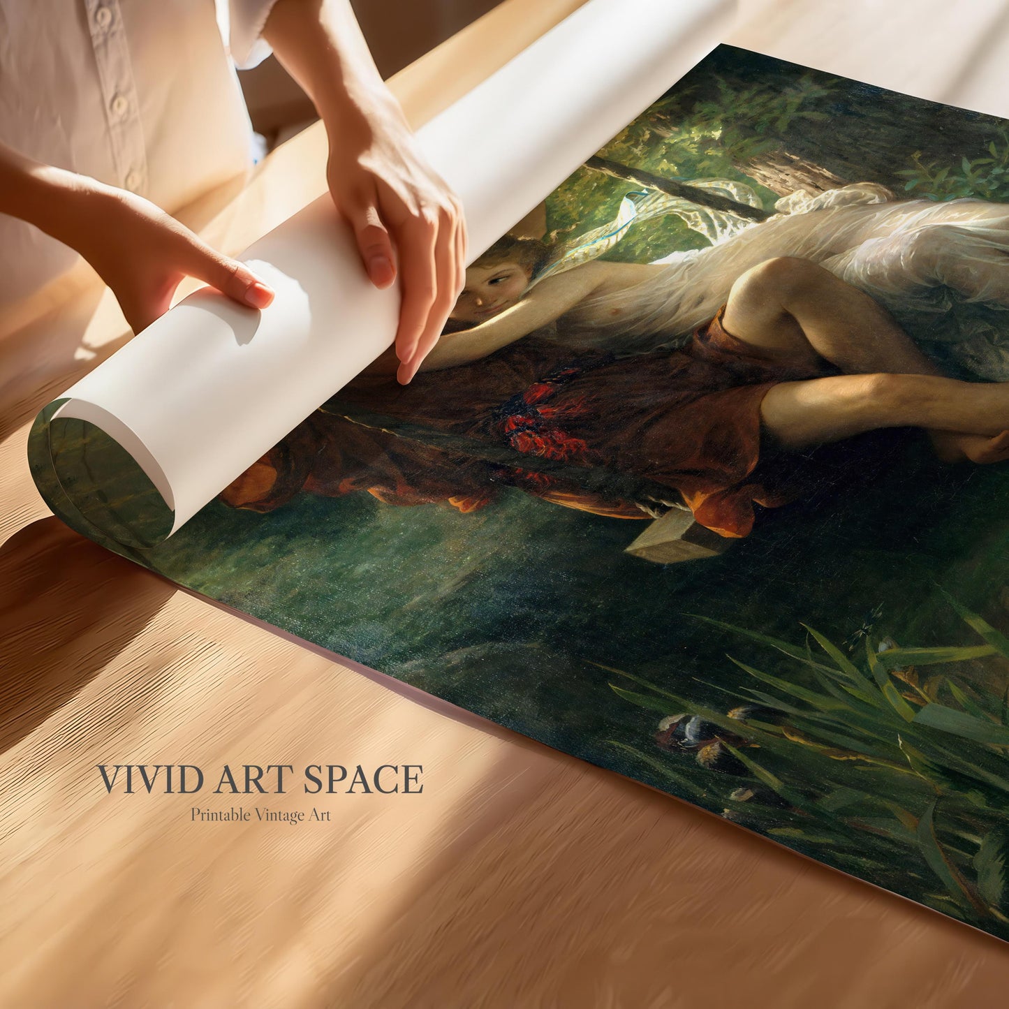 Springtime (1873) by Pierre Auguste Cot