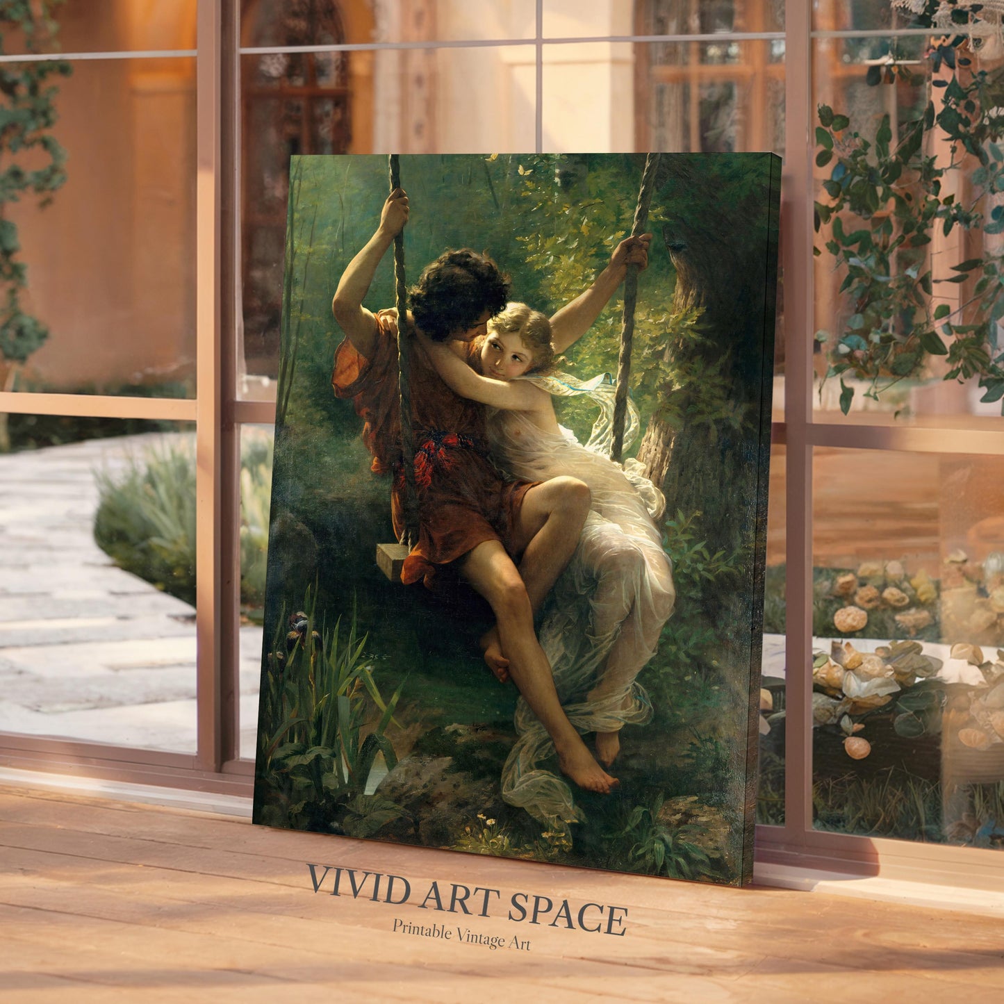 Springtime (1873) by Pierre Auguste Cot