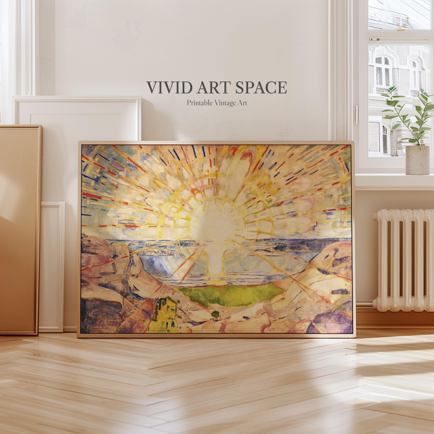 The Sun (1909) by Edvard Munch