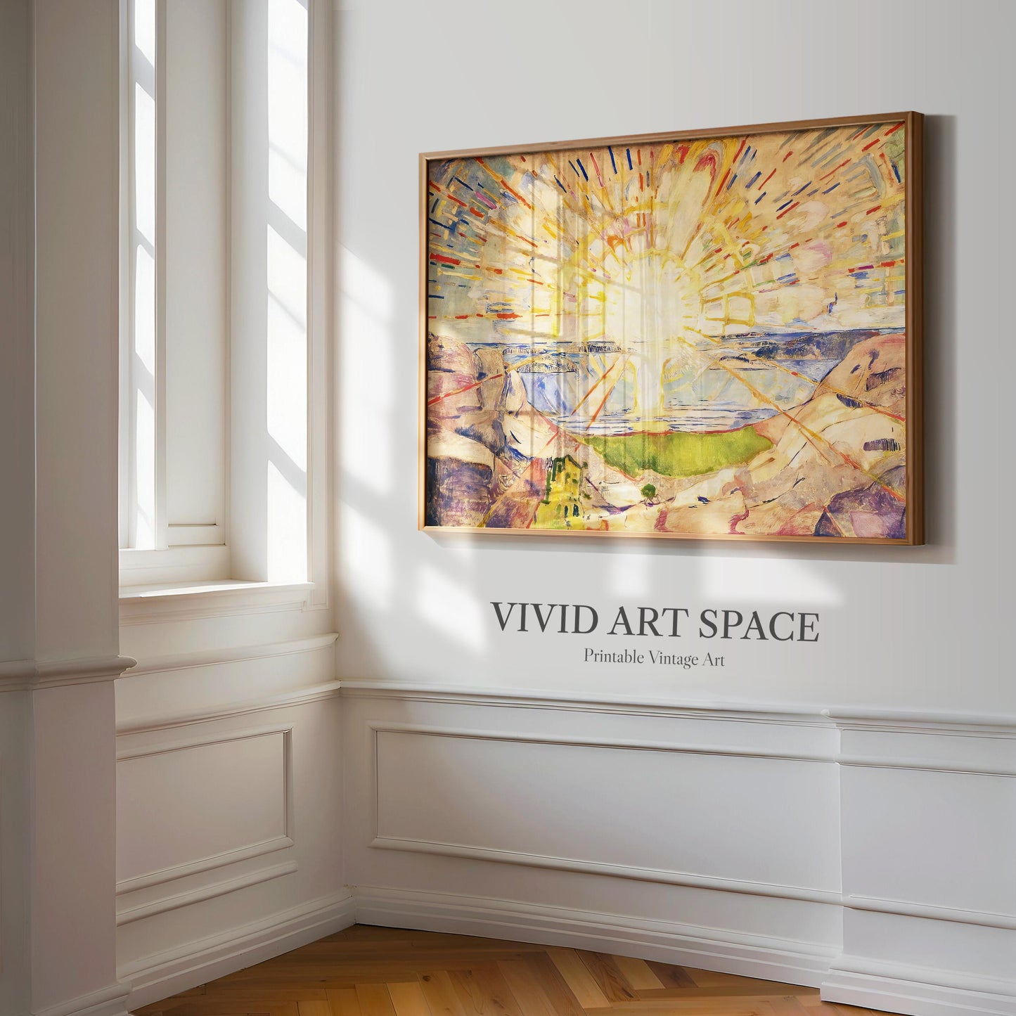 The Sun (1909) by Edvard Munch