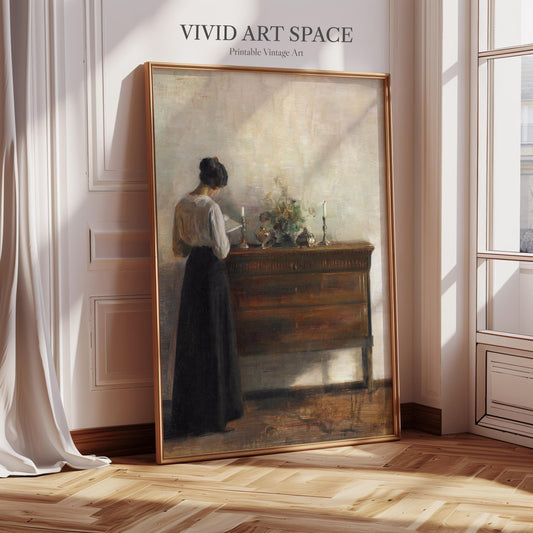 The Artist's Wife (1904) by Carl Holsøe